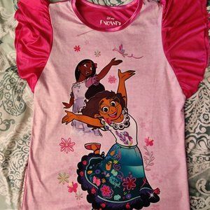 Girls pink Encanto Pajama gown